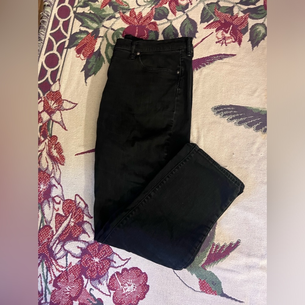 Levi black pants 40x34